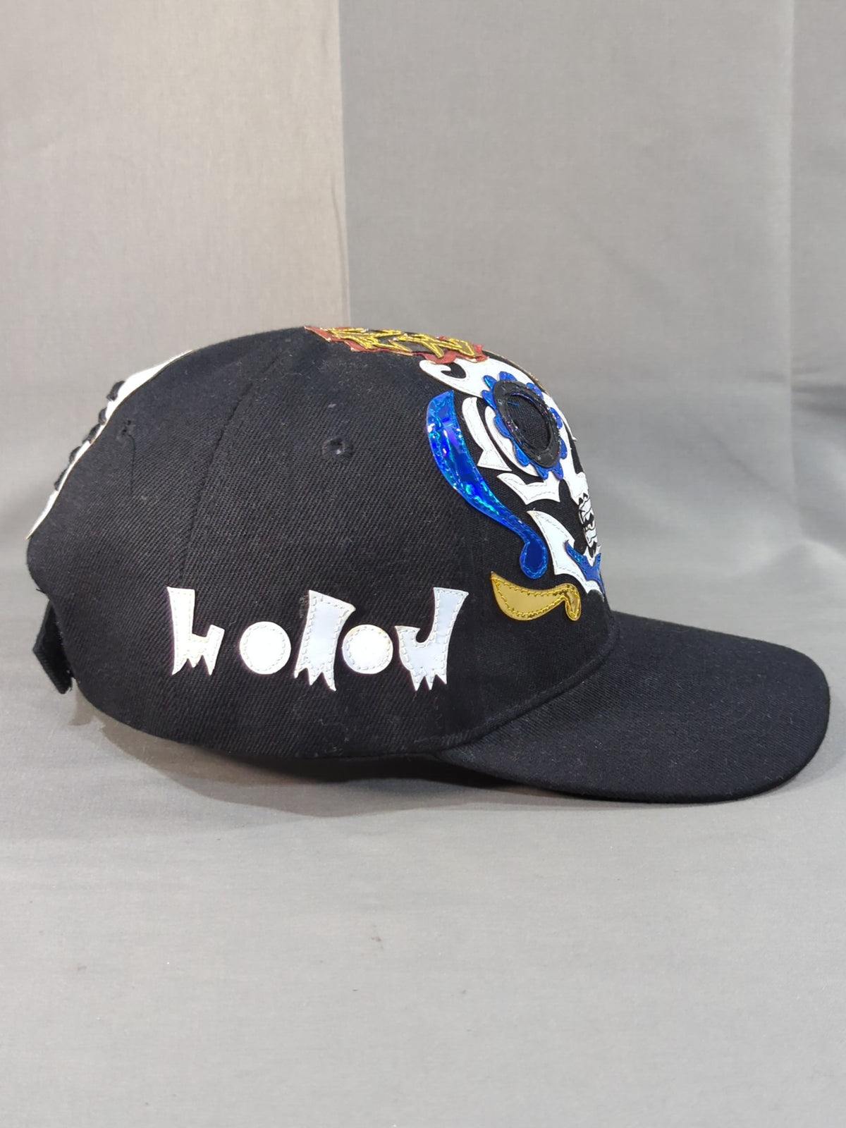 【hand signed autograph】 BUSHI  Marbu Carabella Cap (Black & White & Gold)
