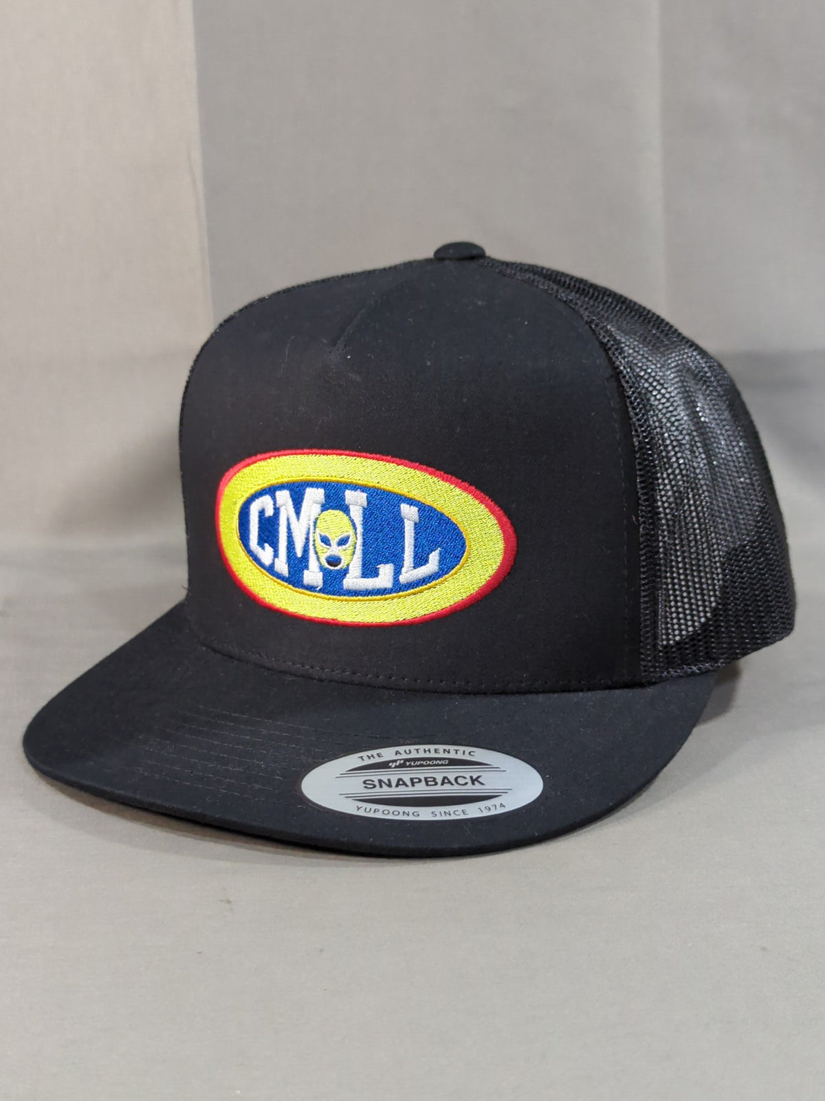 CMLL ロゴ刺繍メッシュキャップ