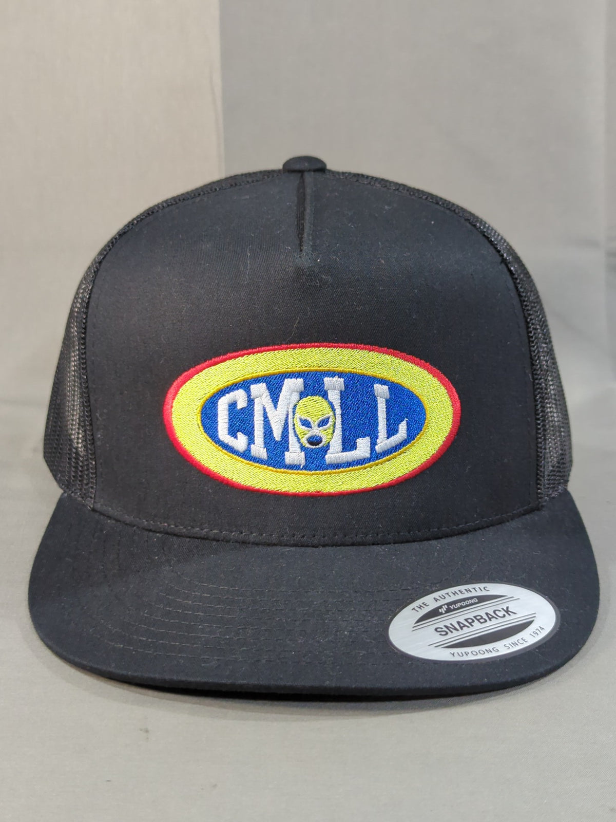 CMLL ロゴ刺繍メッシュキャップ