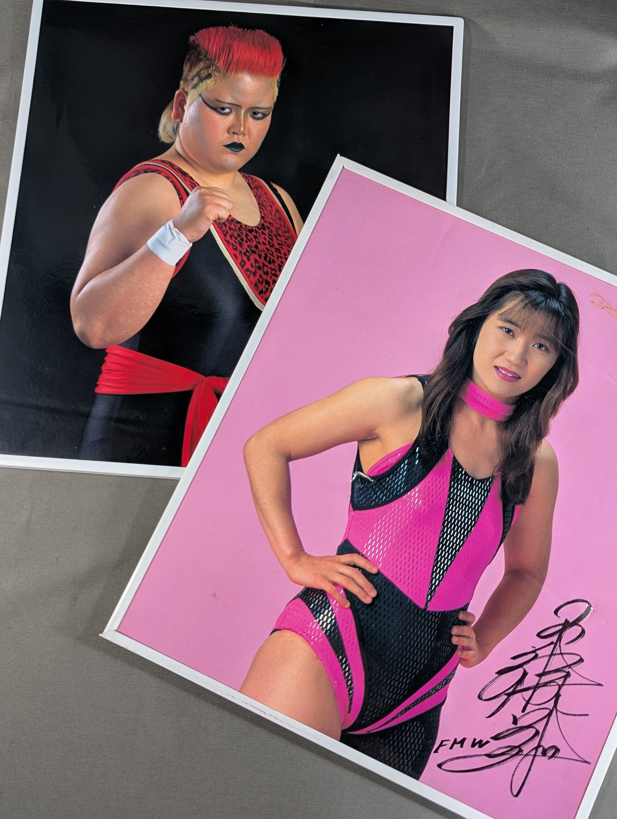 FMW Megumi Kudo & Combat Toyota Photo Panel 2-Piece Set