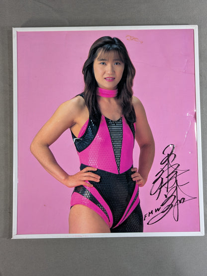 FMW Megumi Kudo & Combat Toyota Photo Panel 2-Piece Set