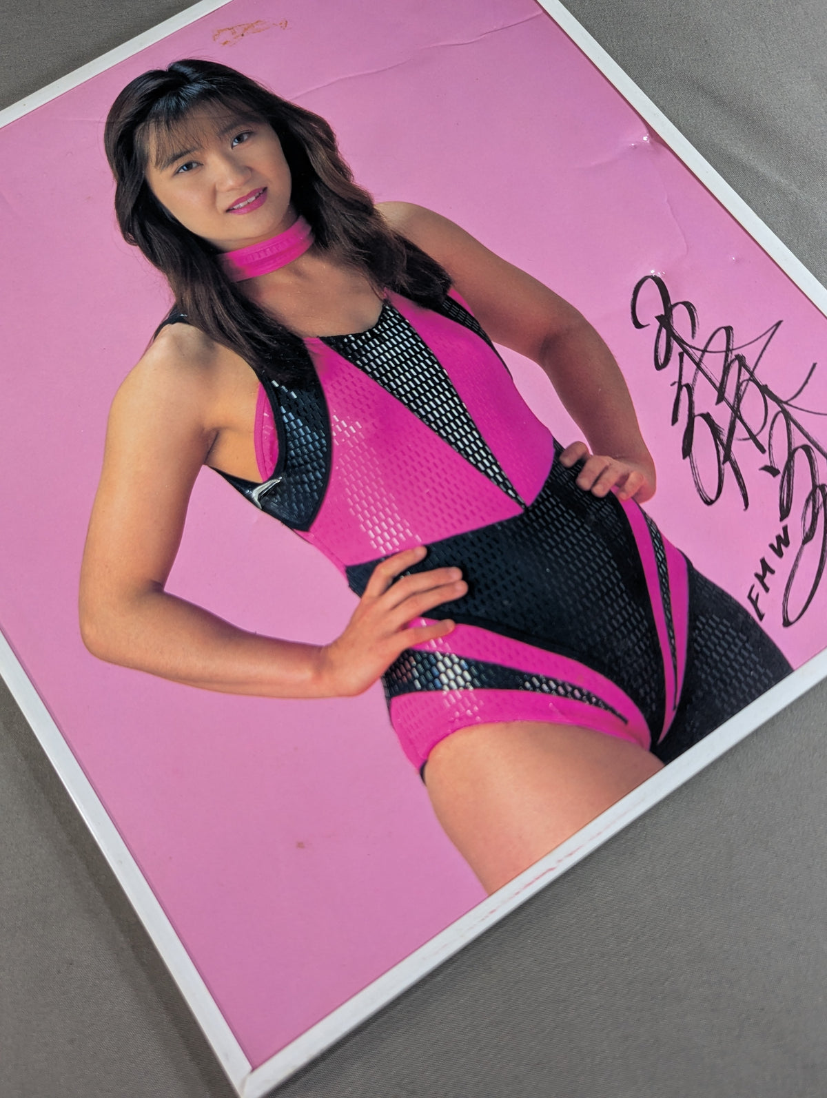FMW Megumi Kudo & Combat Toyota Photo Panel 2-Piece Set
