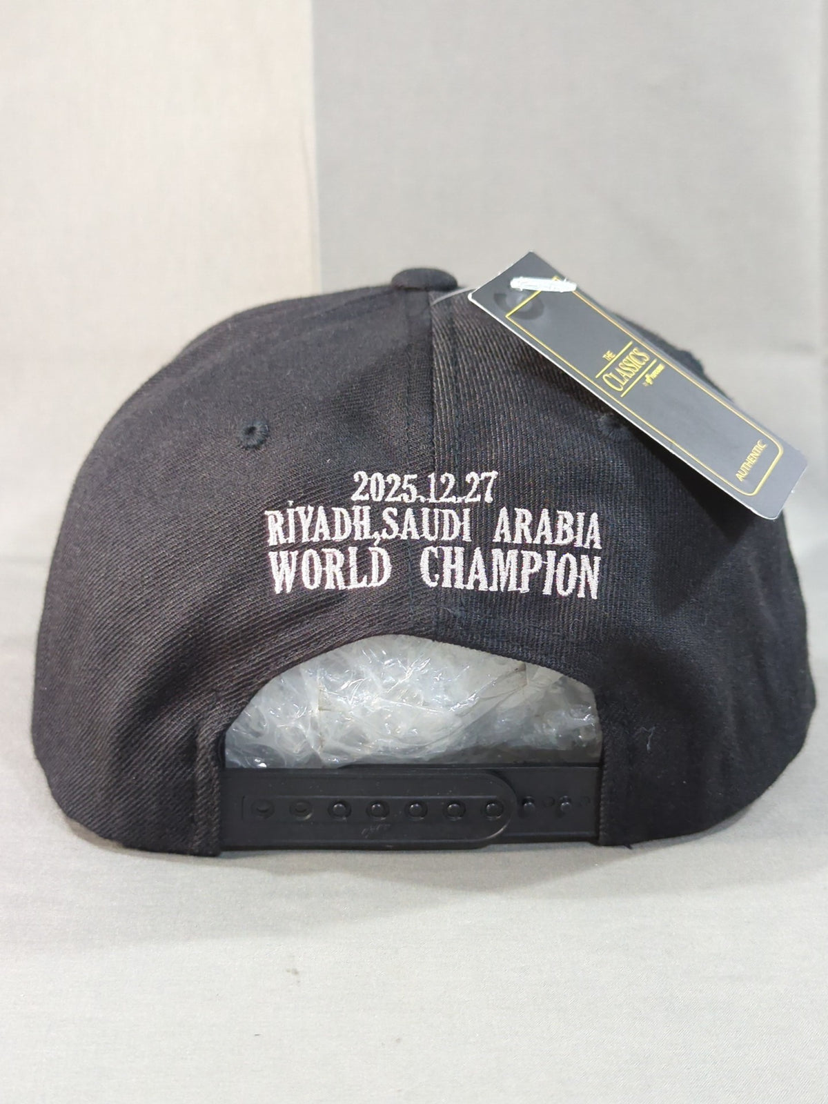 Naoya Inoue 'vs Alain Picasso' Fan Association Cap (Black)