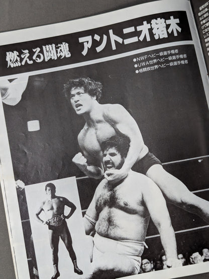 ★ Inoki vs Hulk Hogan NWF ★ 80 Fighting Spirits Series