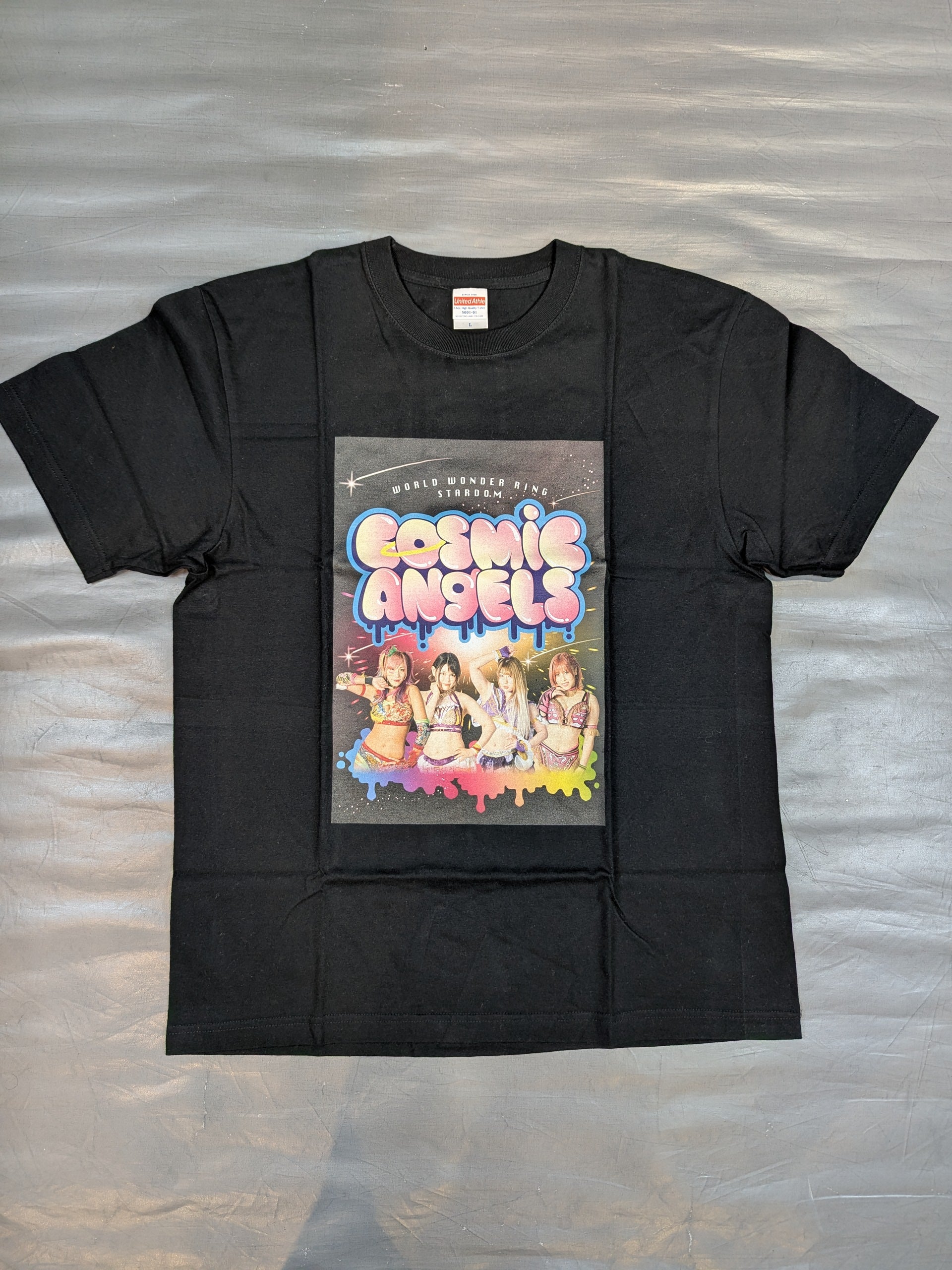 スターダム×TOWER RECORDS COSMIC ANGELS ユニットTシャツ(2022/店舗