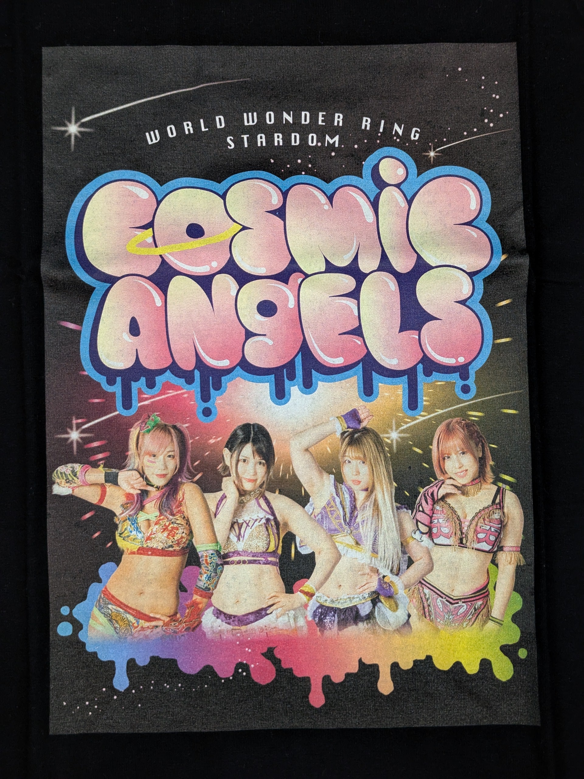 スターダム×TOWER RECORDS COSMIC ANGELS ユニットTシャツ(2022/店舗