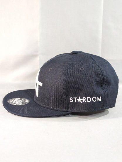 STARDOM Logo Cap (Black× White)