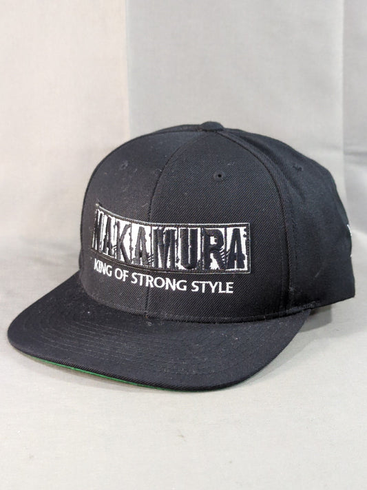 ★NINE RULAZ×WWE★ Shinsuke Nakamura  Snapback Cap (Black)