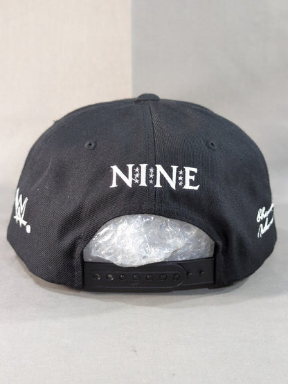★NINE RULAZ×WWE★ Shinsuke Nakamura  Snapback Cap (Black)