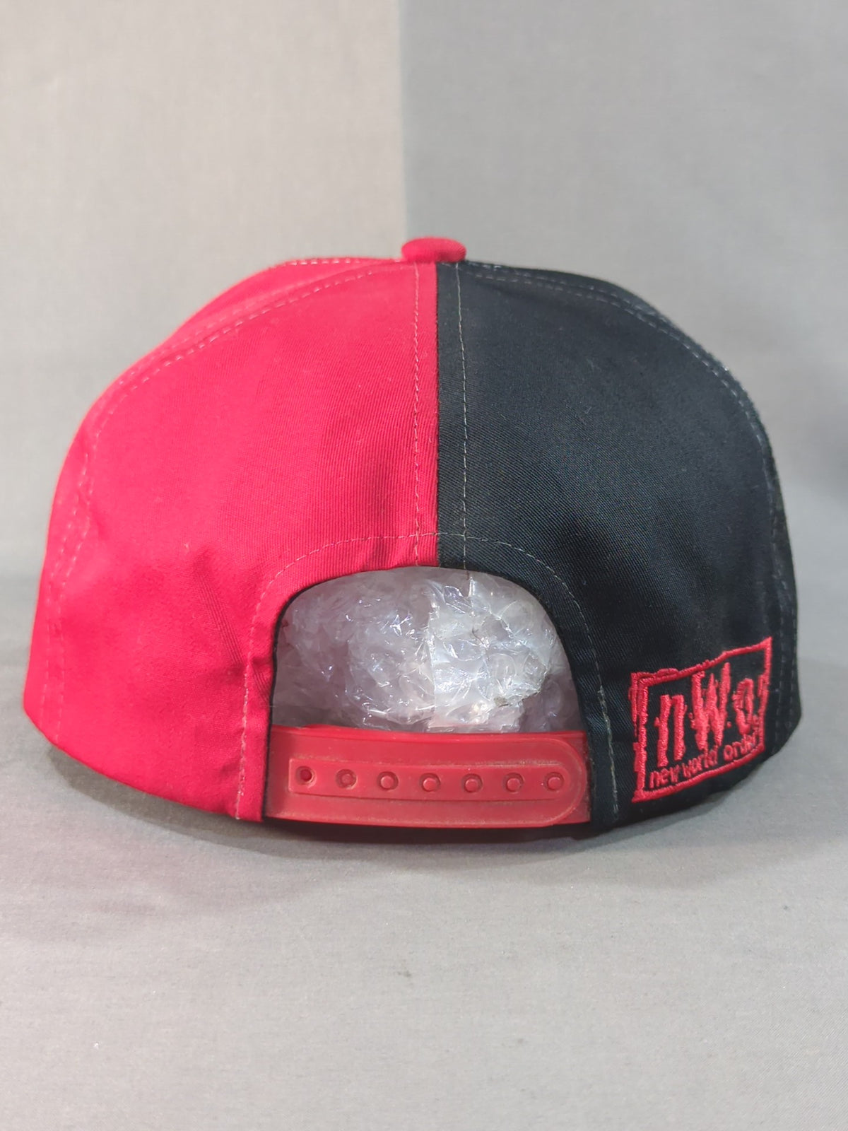 nWo (Wolfpack) Cap (2) (WCW/Black×Red)