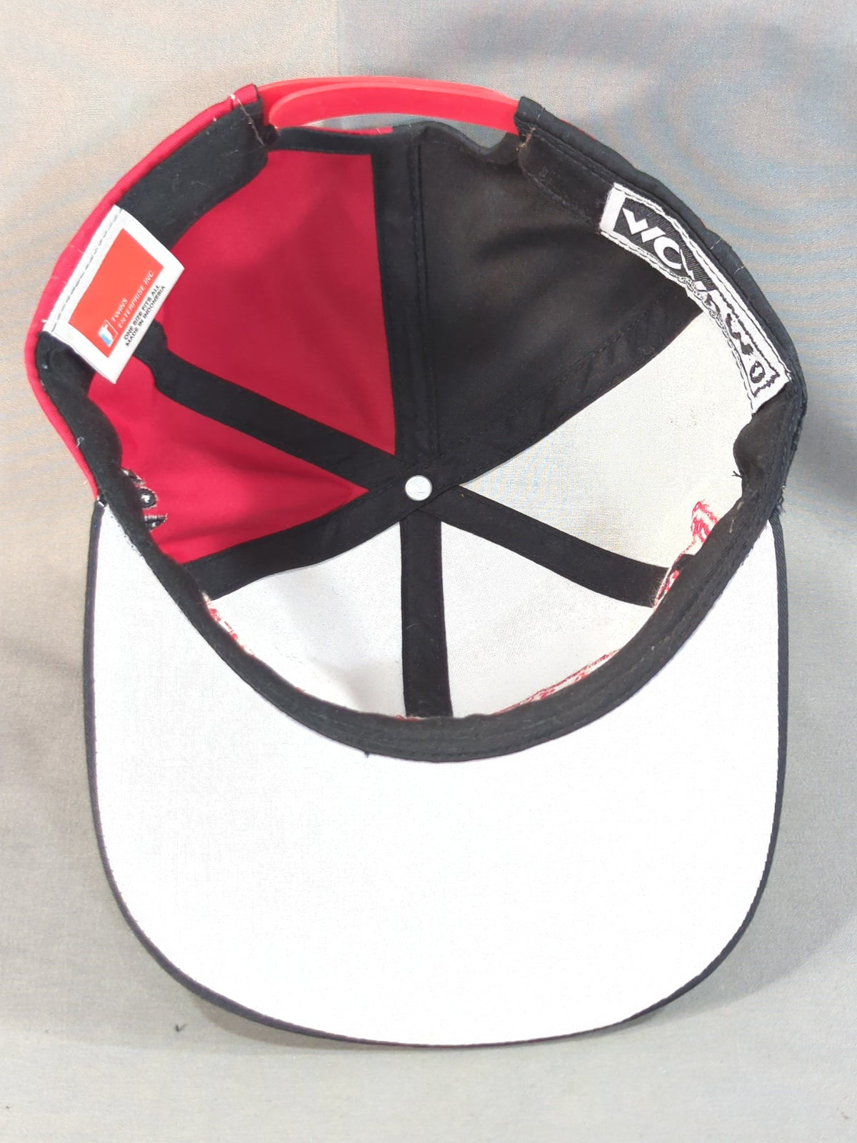 nWo (Wolfpack) Cap (2) (WCW/Black×Red)