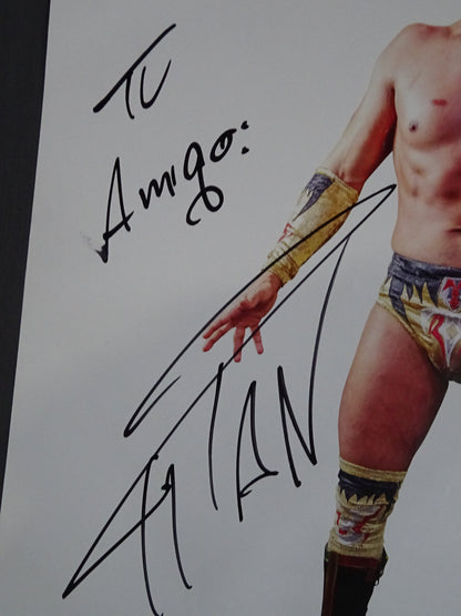 【hand signed autograph】 Titan  Poster (1)