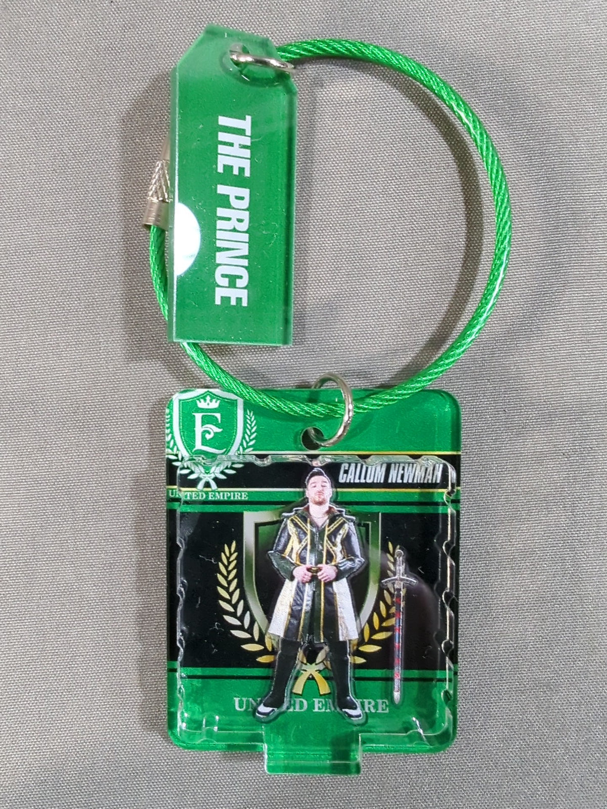 Callum Newman Blister pack-shaped acrylic keychain