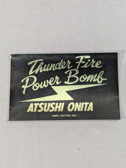 ★ Flight with ★ Sticker / Atsushi Onita 's Theme ~Wild Thing~