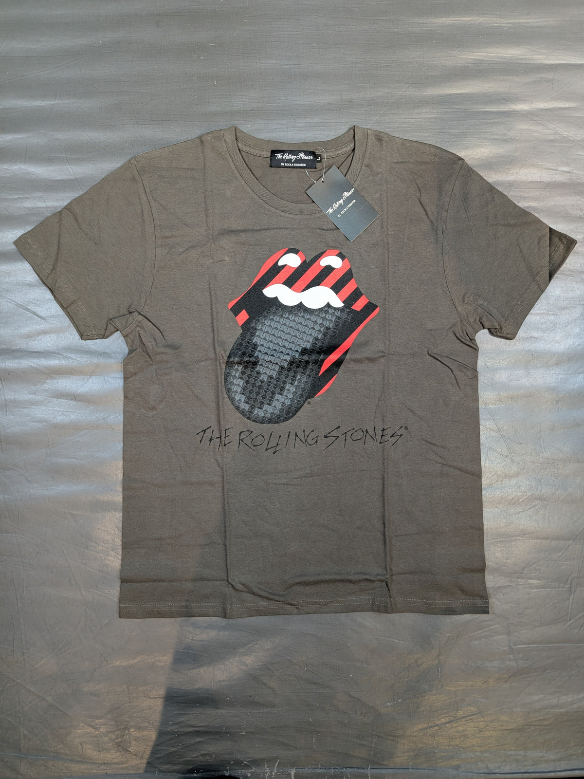 Shinsuke Nakamura × Rolling Stones Collaboration Men's T-Shirt (2015 / Gray)