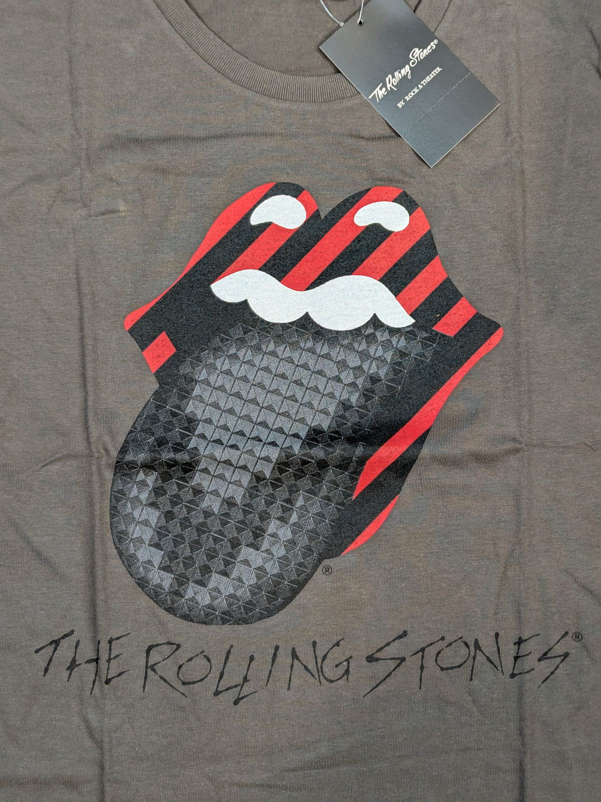 Shinsuke Nakamura × Rolling Stones Collaboration Men's T-Shirt (2015 / Gray)