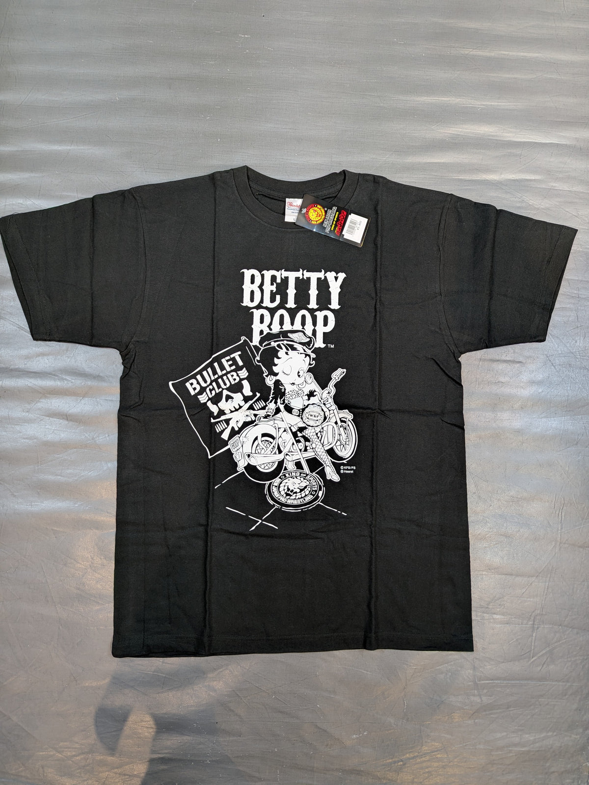 BULLET CLUB×BETTY BOOP(TM) コラボTシャツ