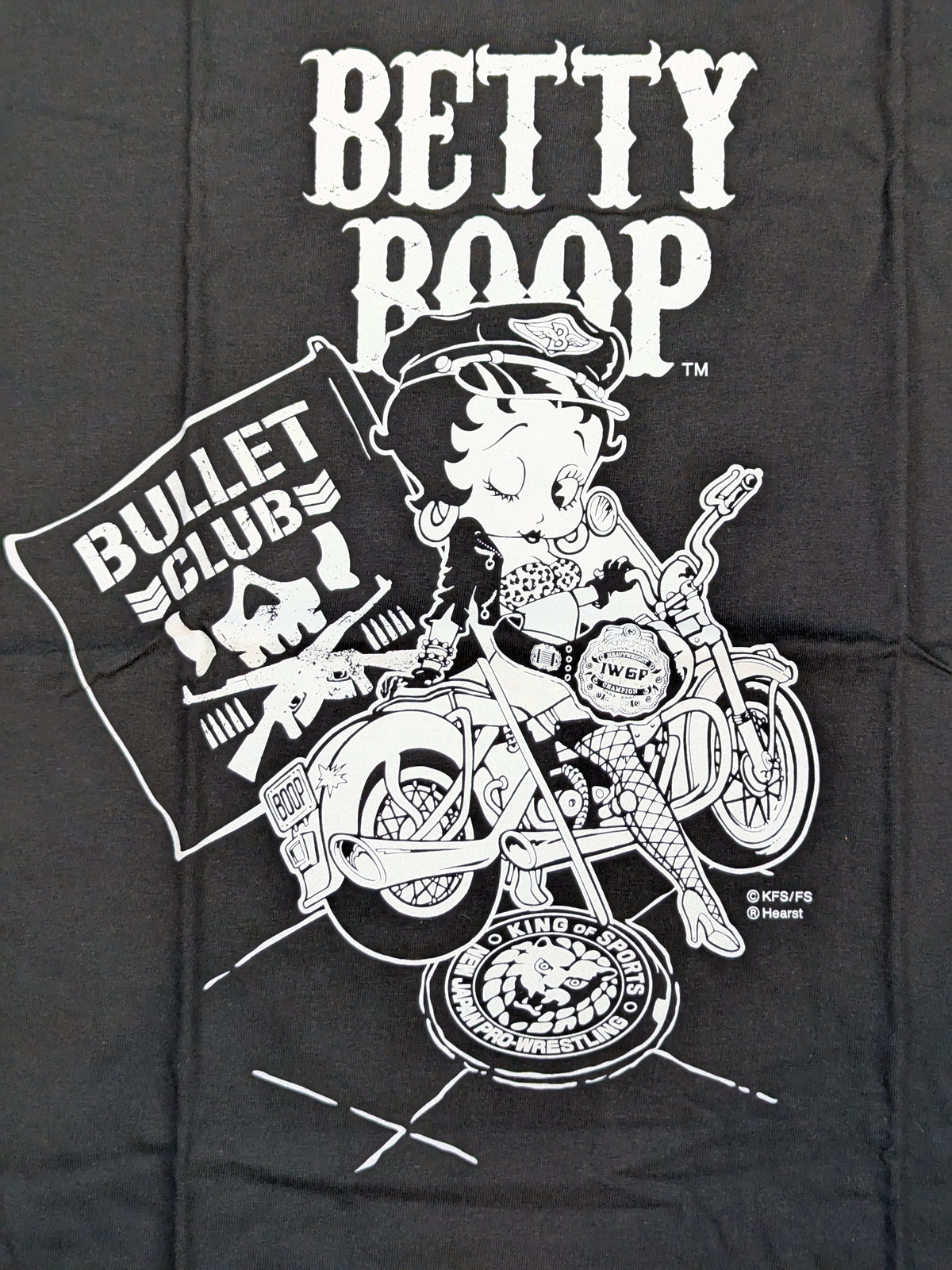 BULLET CLUB×BETTY BOOP(TM) コラボTシャツ