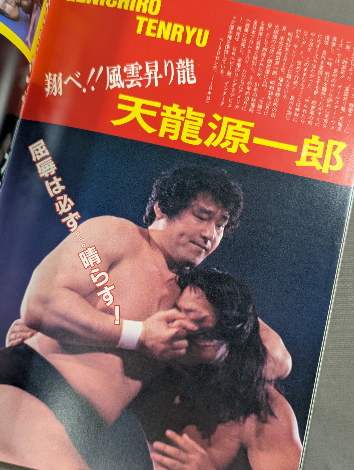 ★鶴龍vsウォリアーズ インタータッグ戦★ 85激闘!エキサイティング・ウォーズ