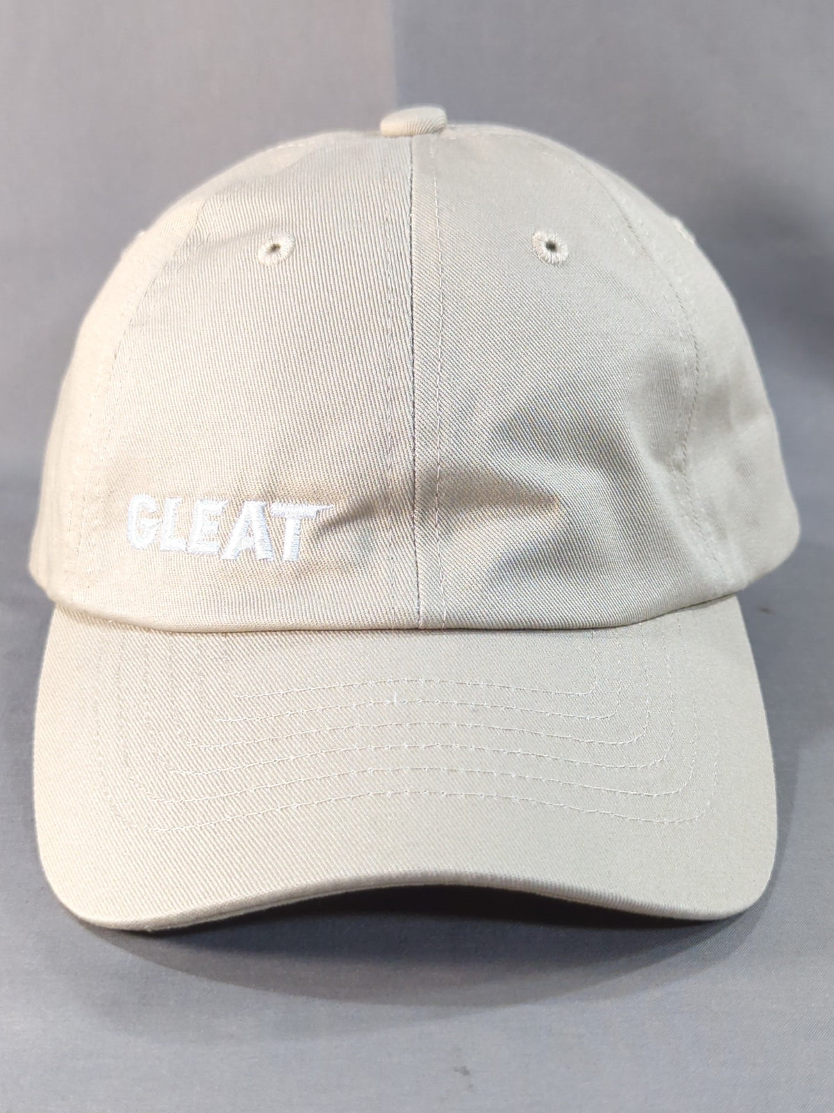 GLEAT ロゴキャップ②(ベージュ)