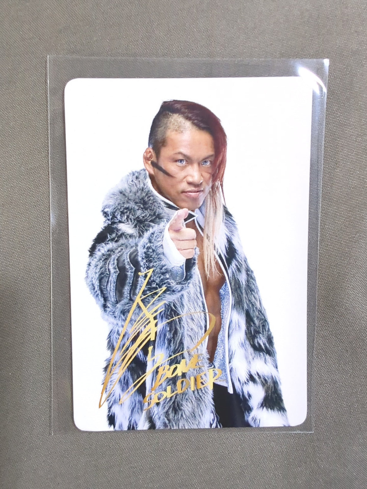 ★ ★ Not sold in stores Taiji Ishimori Photo Cards & Unbound Co. Card Folder