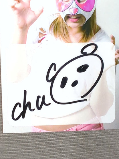 2018 STARDOM COLLECTION CARD Chupa Panda (Hazuki) Official autographed card