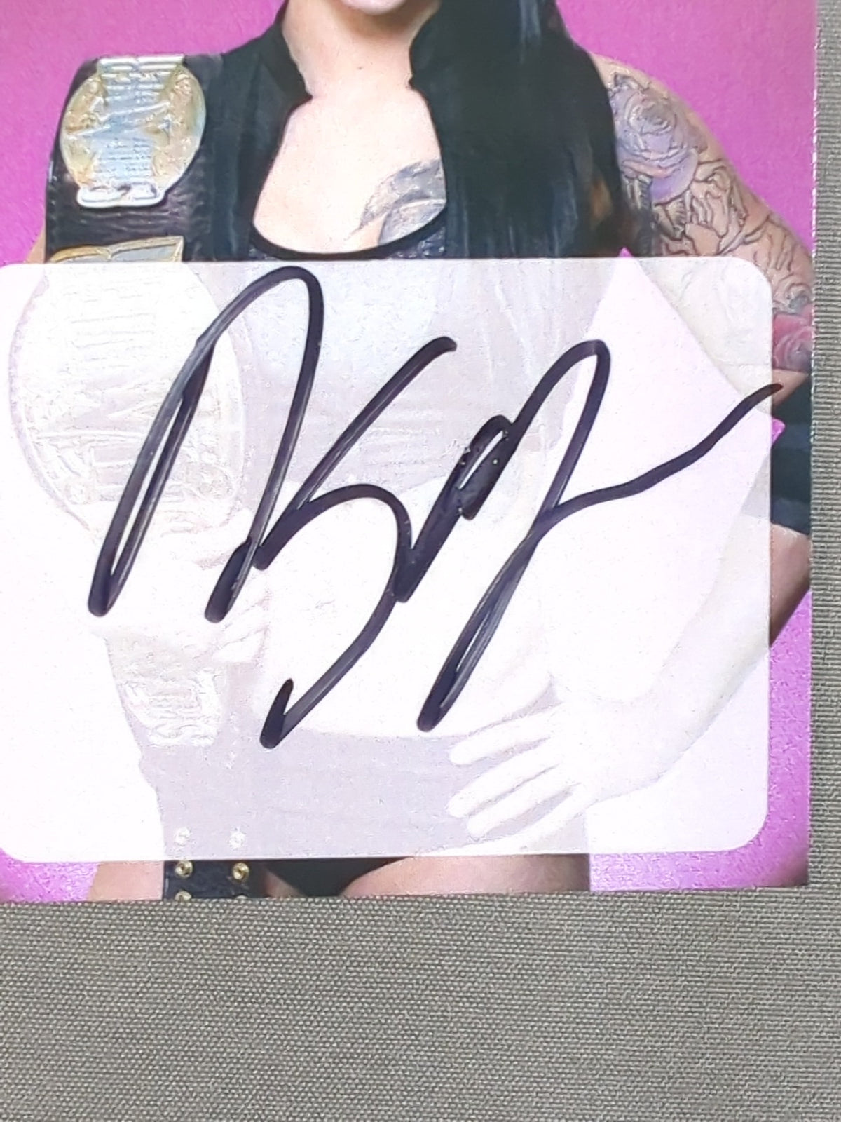 2018 STARDOM COLLECTION CARD ニコル・サボイ 公式サインカード