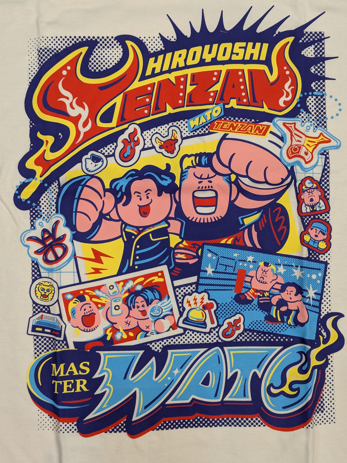 マスター・ワト＆天山広吉 メモリアルTシャツ