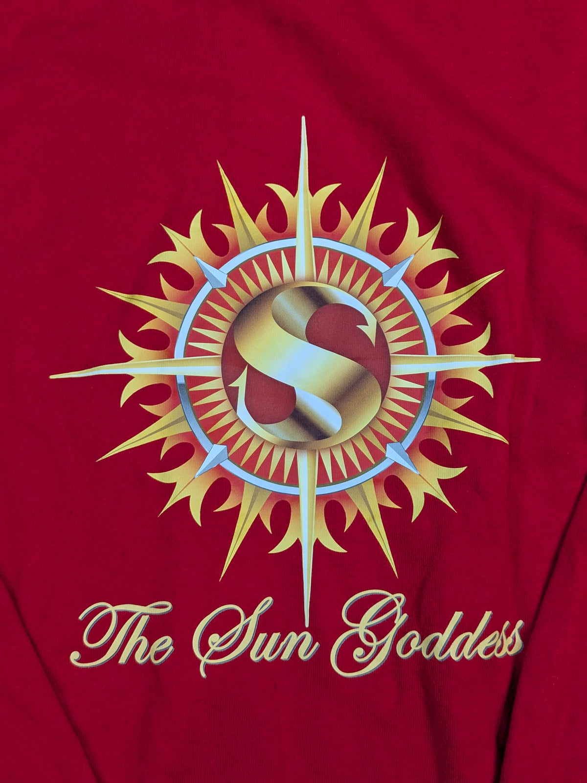 Sareee「The Sun Goddess」ジップパーカー(レッド)