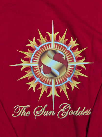 Sareee「The Sun Goddess」ジップパーカー(レッド)