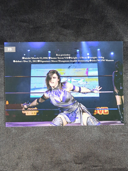 2018 STARDOM COLLECTION CARD Bea Priestley  Formula autographed card(23)