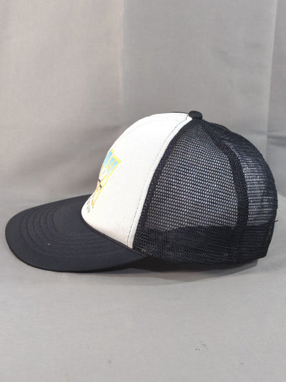 WWE Logo Mesh Cap (Black× White)