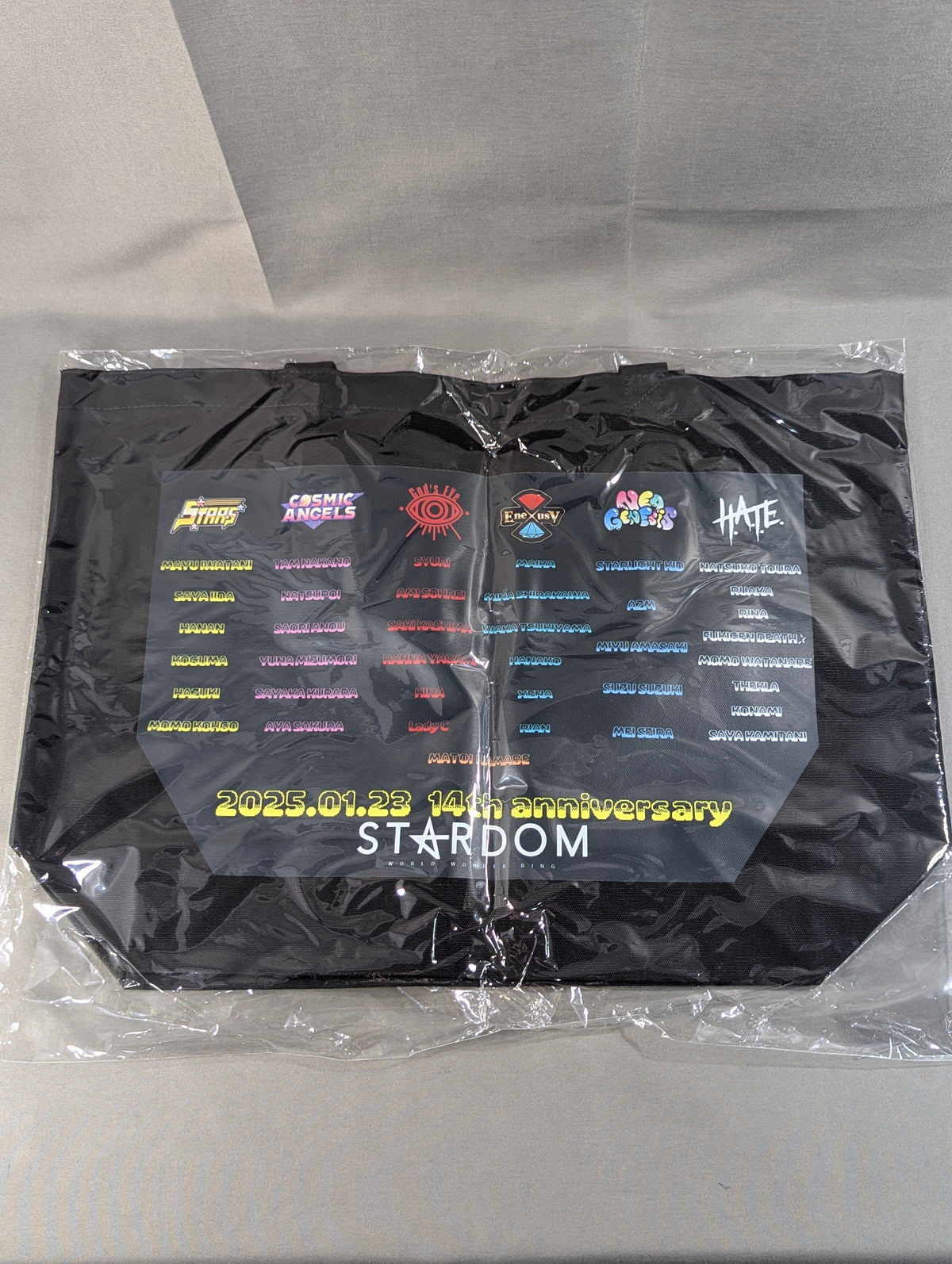 STARDOM「14th anniversary」トートバッグ