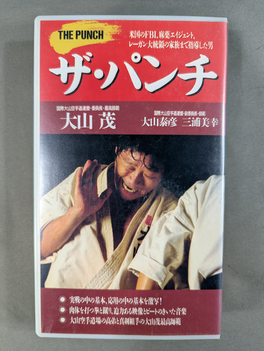 ★大山空手を激写★  大山茂 ザ・パンチ