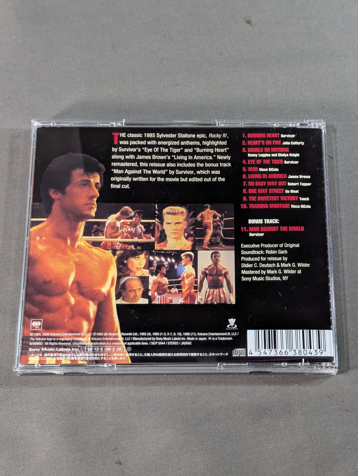 Rocky 4 / Flame of Friendship Original Soundtrack Album)