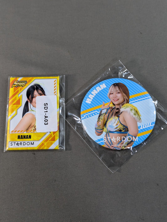 ★Glory Wing★ HANAN  PinBack button Set(1)