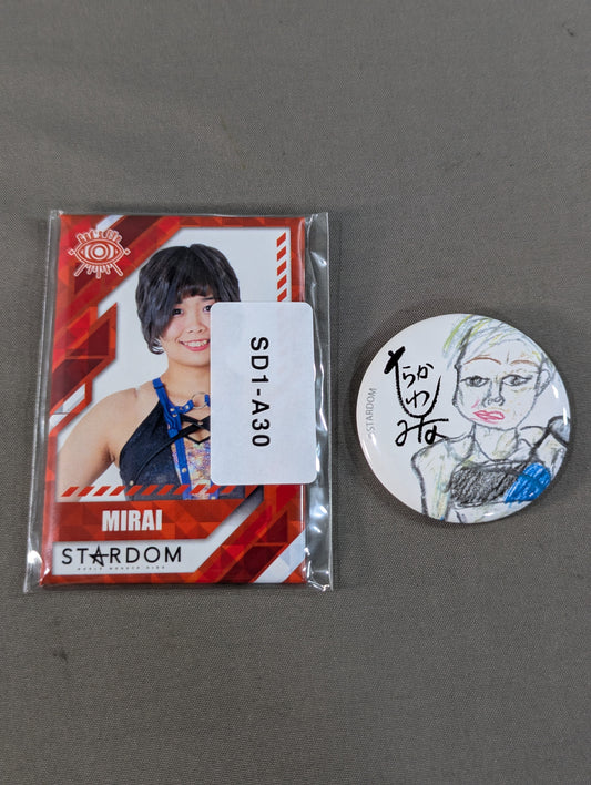 ★ New Fighting Princess ★ MIRAI PinBack button set(1)