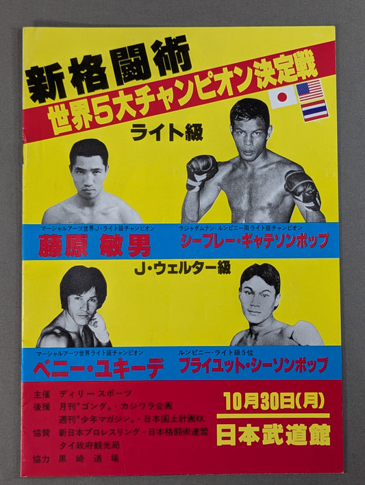 新格闘術 世界5大チャンピオン決定戦