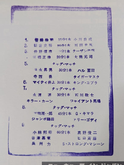 Japan Pro Wrestling / 85 New Wave in Japan