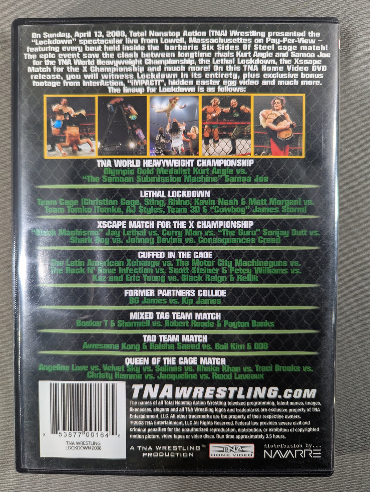 TNA LOCKDOWN 2008
