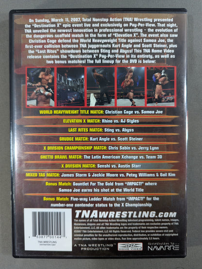 TNA DESTINATION X 2007
