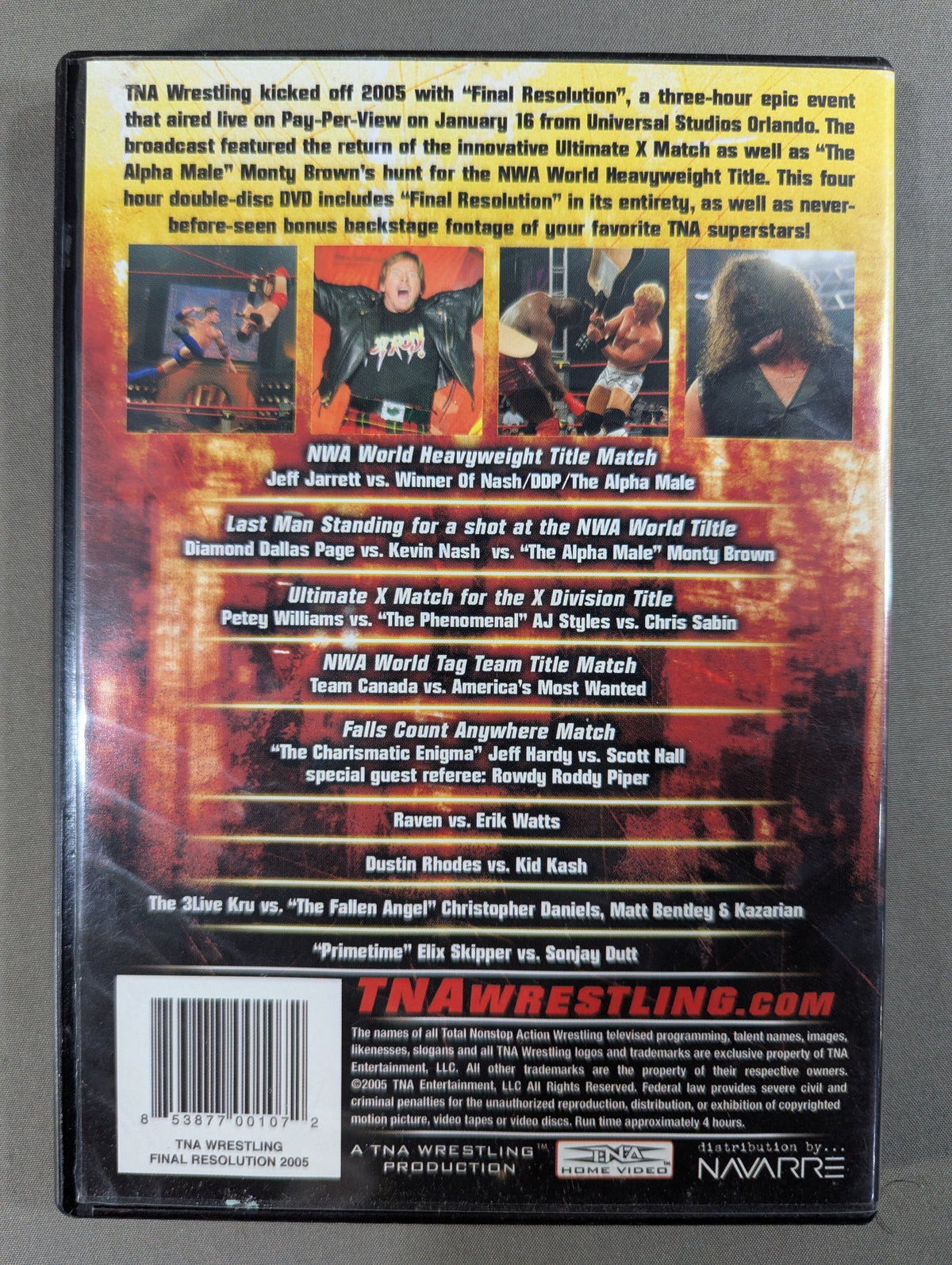 TNA FINAL RESOLUTION 2005