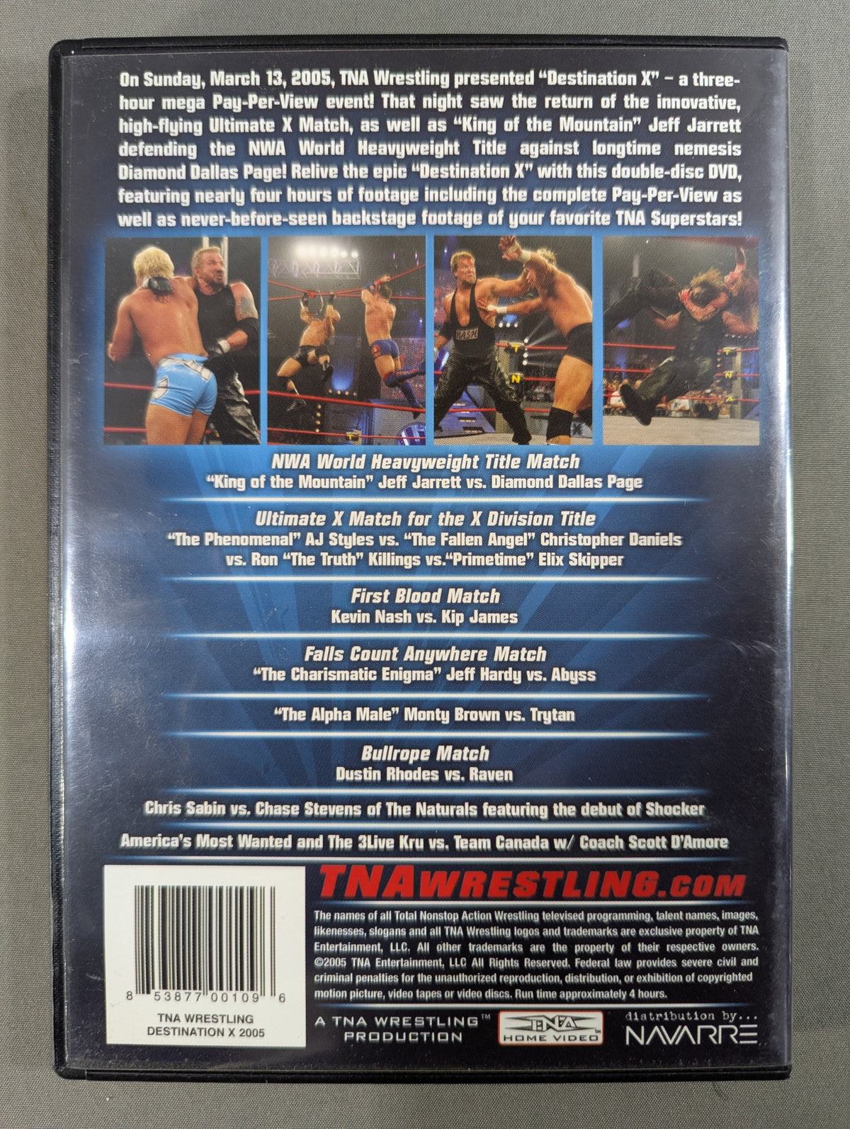 TNA DESTINATION X 2005