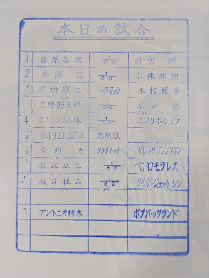 ★ Inoki vs Backland WWF Match ★ 79 Fighting Spirit Series [Final Match]