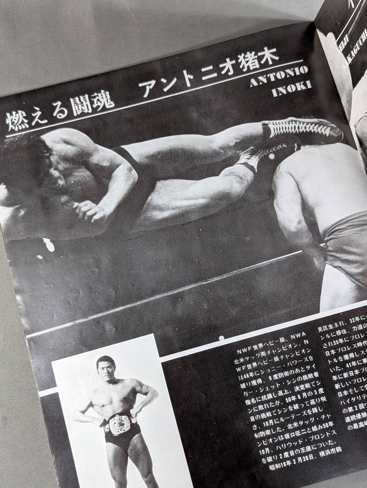 ★ Inoki vs Robinson NWF ★ 75 Fighting Spirits Series Part 2