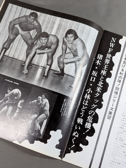★ Inoki vs Lou Thesz NWF Match ★ 75 Fighting Spirit Series Part 1 [Final Match]