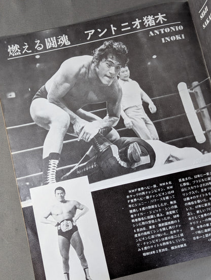 ★ Inoki vs Lou Thesz NWF Match ★ 75 Fighting Spirit Series Part 1 [Final Match]
