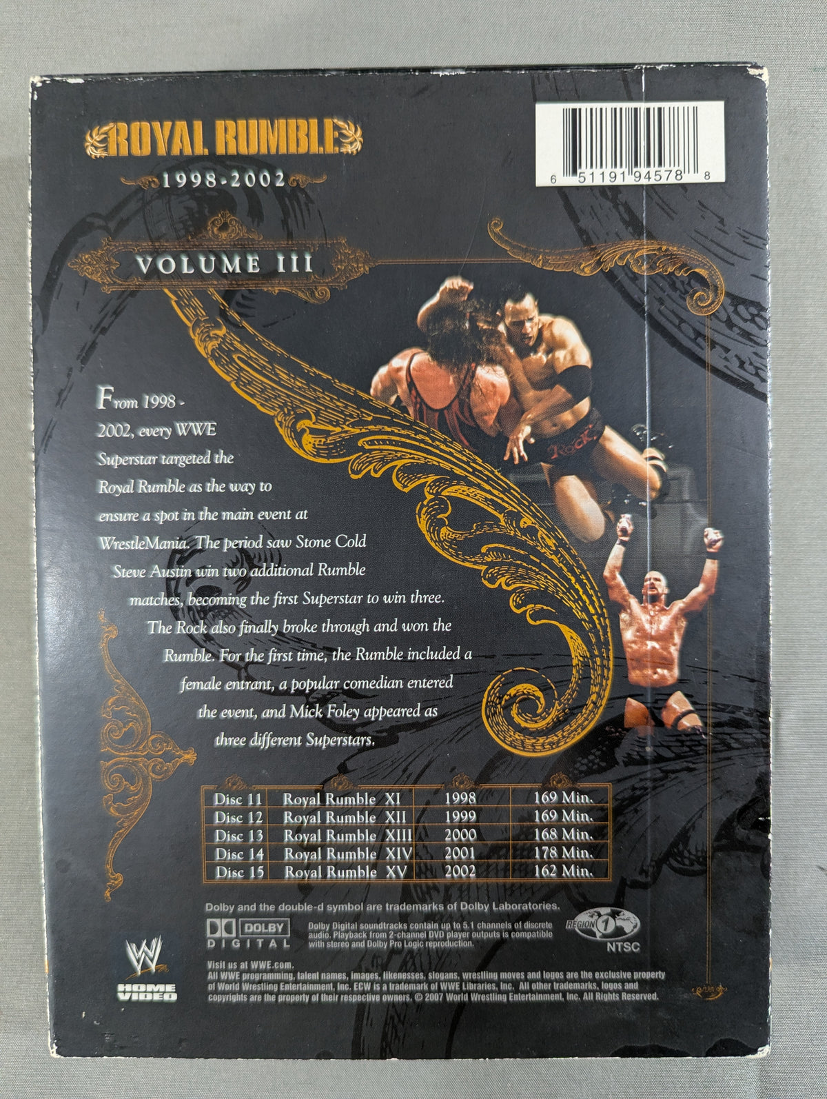 ROYAL RUMBLE ANTHOLOGY VOLUMEⅢ 1998-2002