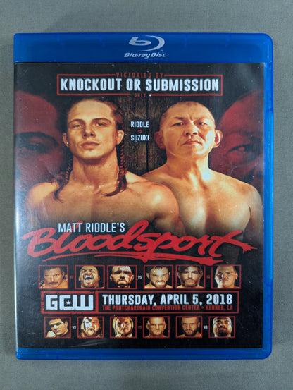 ★マット・リデルvs鈴木みのる★ MATT RIDDLE'S Bloodsports PRESENTED BY GCW