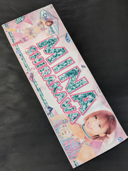 Mina Shirakawa  fighters  Support Towel (2023 AUTUMN)